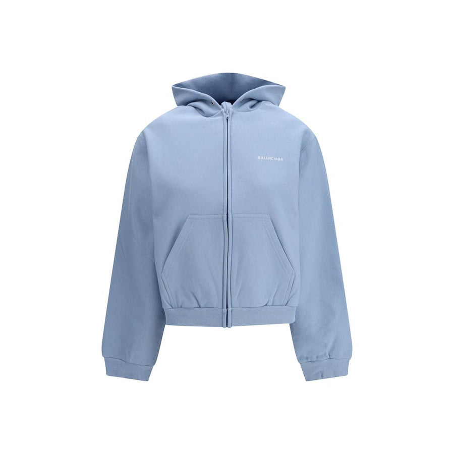 Blue Cotton Sweatshirt