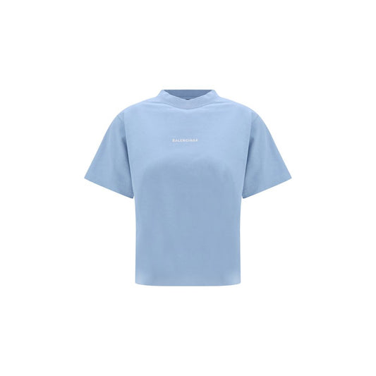 Blue Cotton T-Shirt