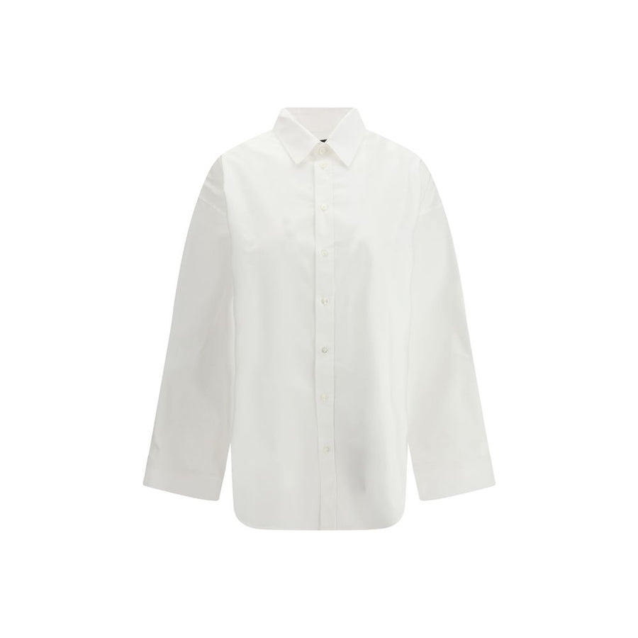 White Cotton Dress Shirt
