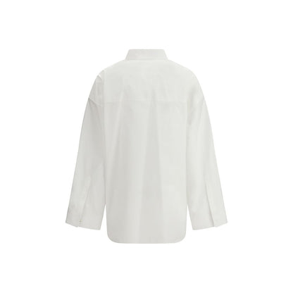 White Cotton Dress Shirt