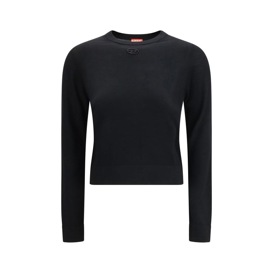 Black Wool Sweatshirt