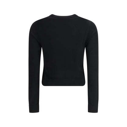 Black Wool Sweatshirt