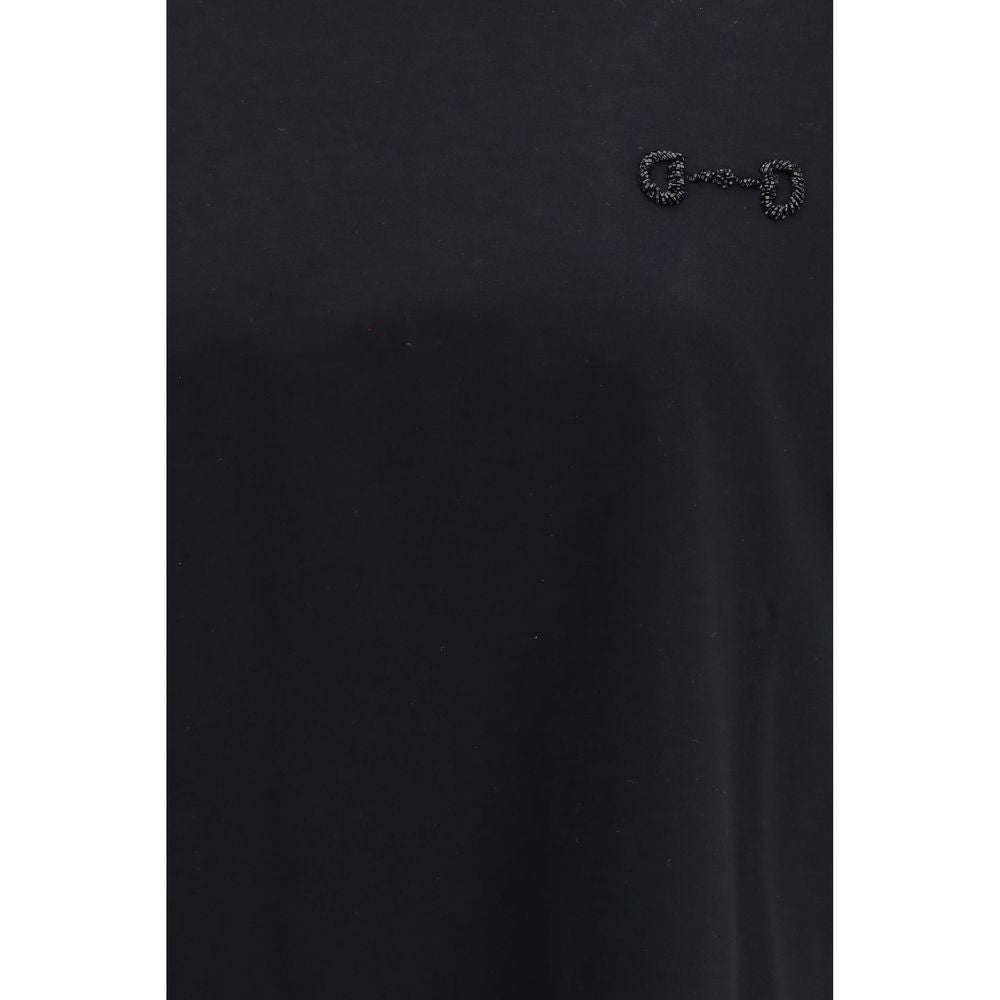 Black Cotton T-Shirt