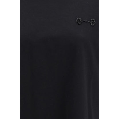 Black Cotton T-Shirt