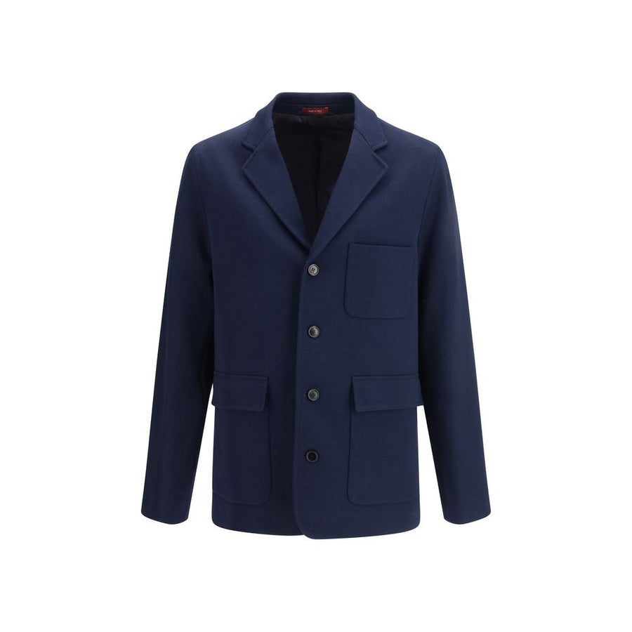 Blue Cotton Coat