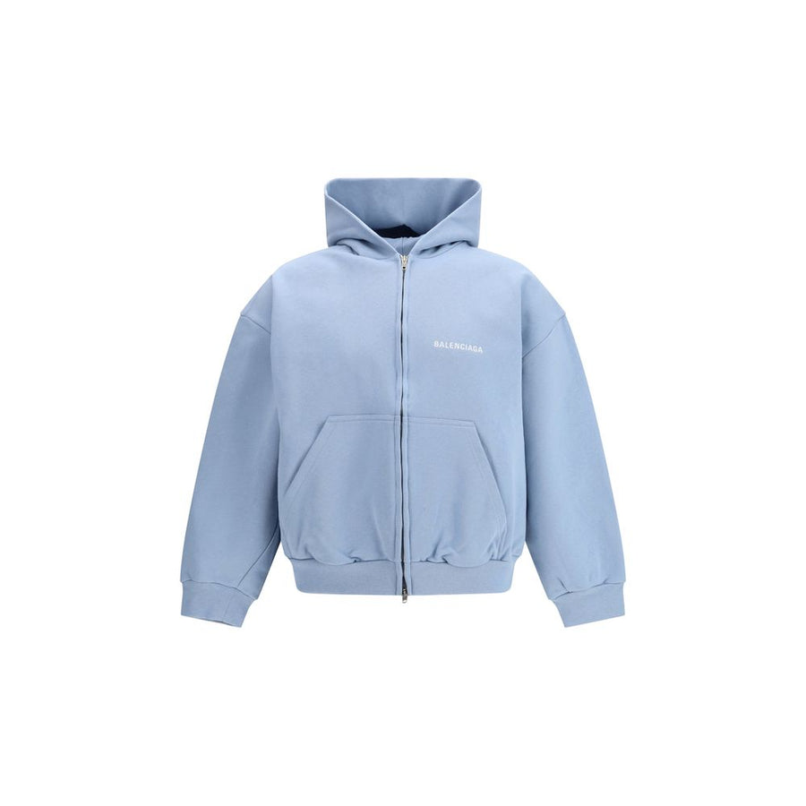 Light Blue Cotton Sweatshirt
