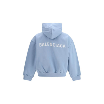 Light Blue Cotton Sweatshirt