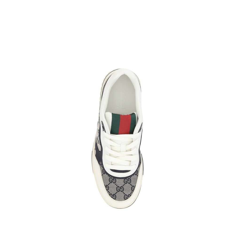 Multicolor Calf Leather Bos Taurus Low Top Sneakers