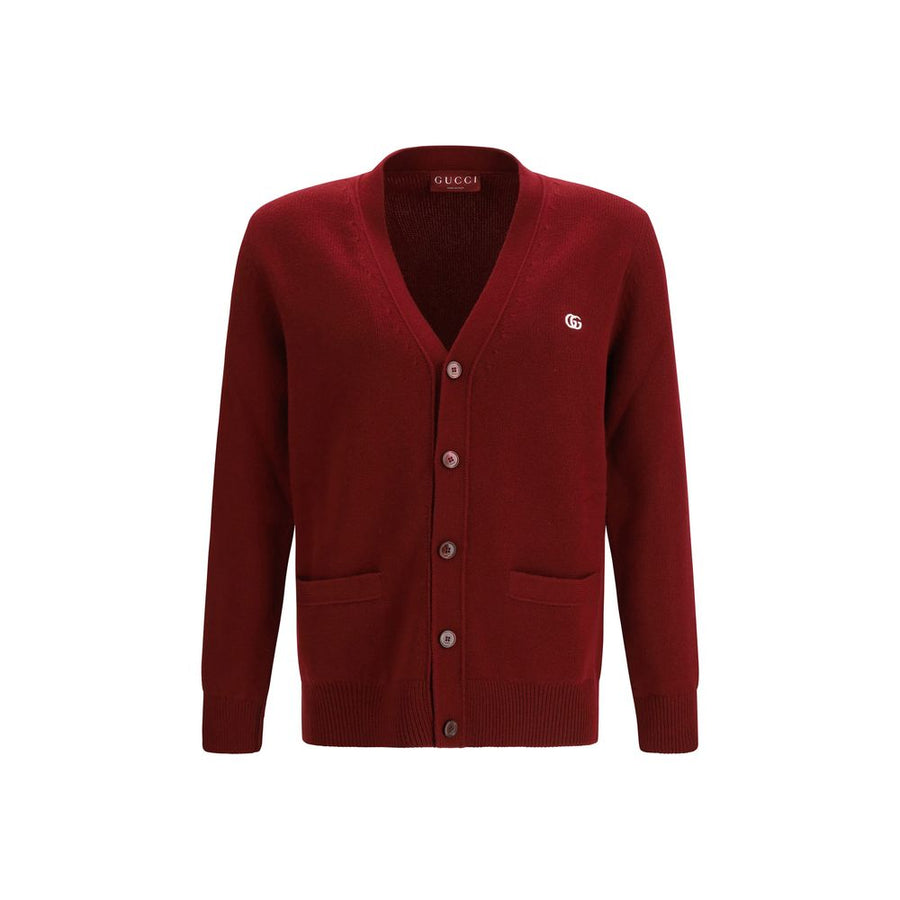 Bordeaux Wool Cardigan