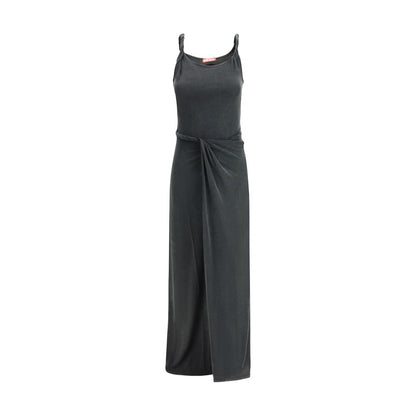 Gray Modal Casual Dress