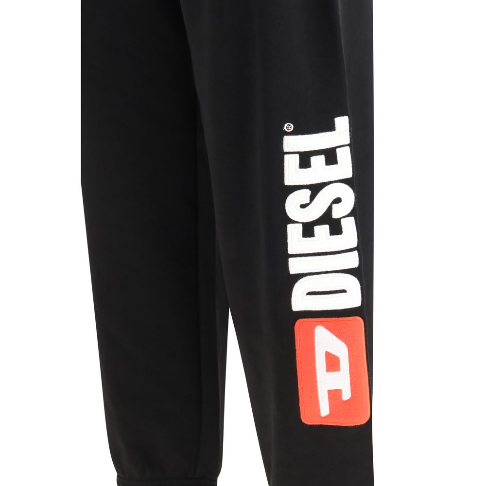 Black Cotton Joggers (Workout Pants)