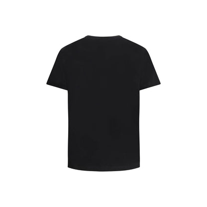 Black Cotton T-Shirt