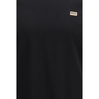 Black Cotton T-Shirt