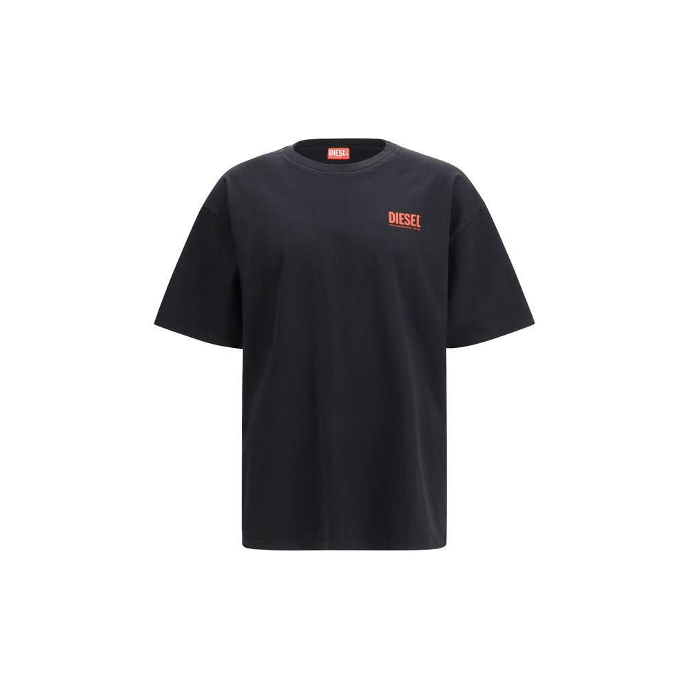 Black Cotton T-Shirt