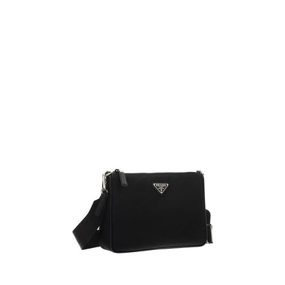 Black Calf Leather Bos Taurus Shoulder Bag