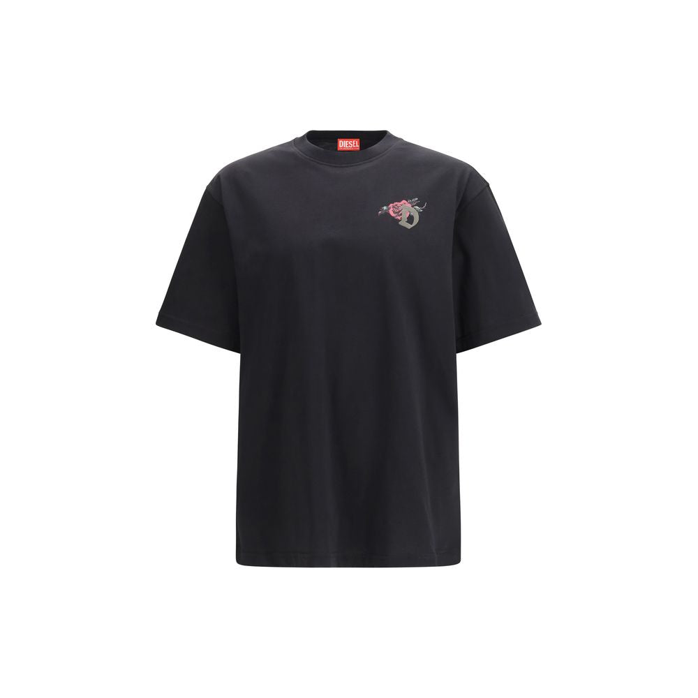 Black Cotton T-Shirt