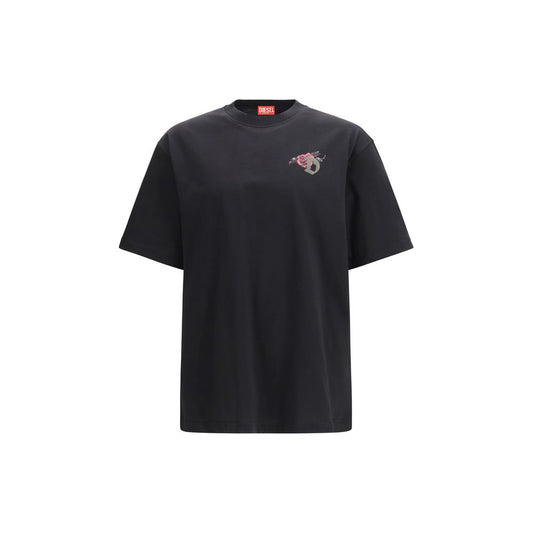 Black Cotton T-Shirt