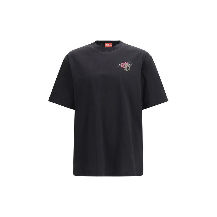 Black Cotton T-Shirt