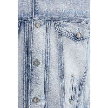 Blue Cotton Denim Jacket