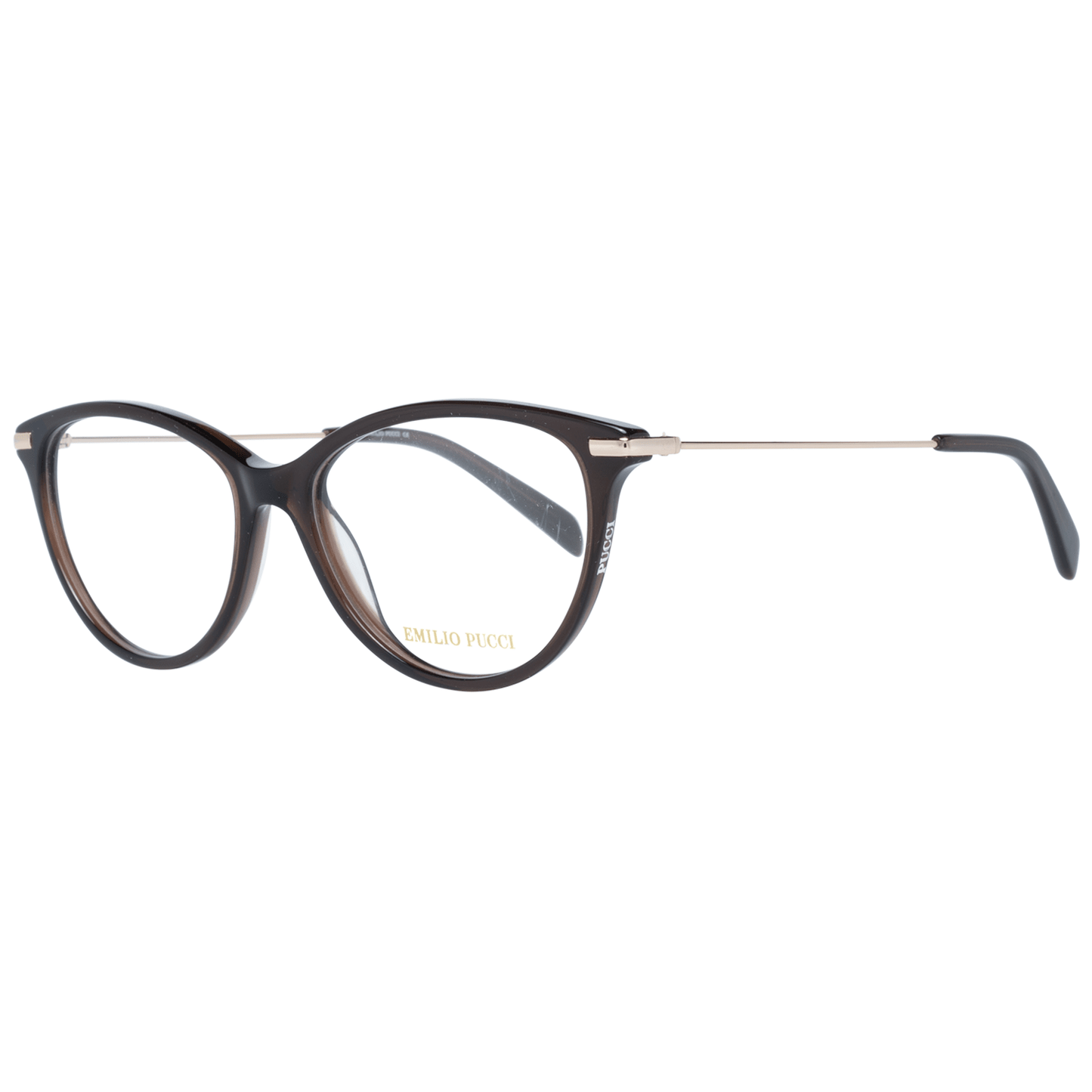 Brown Metal & Plastic Glasses (Frames)