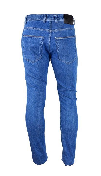 Blue Cotton Men Jeans