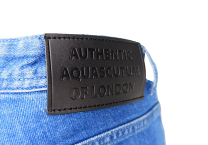Blue Cotton Men Jeans