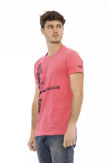 "Multicolor Cotton Men T-Shirt"