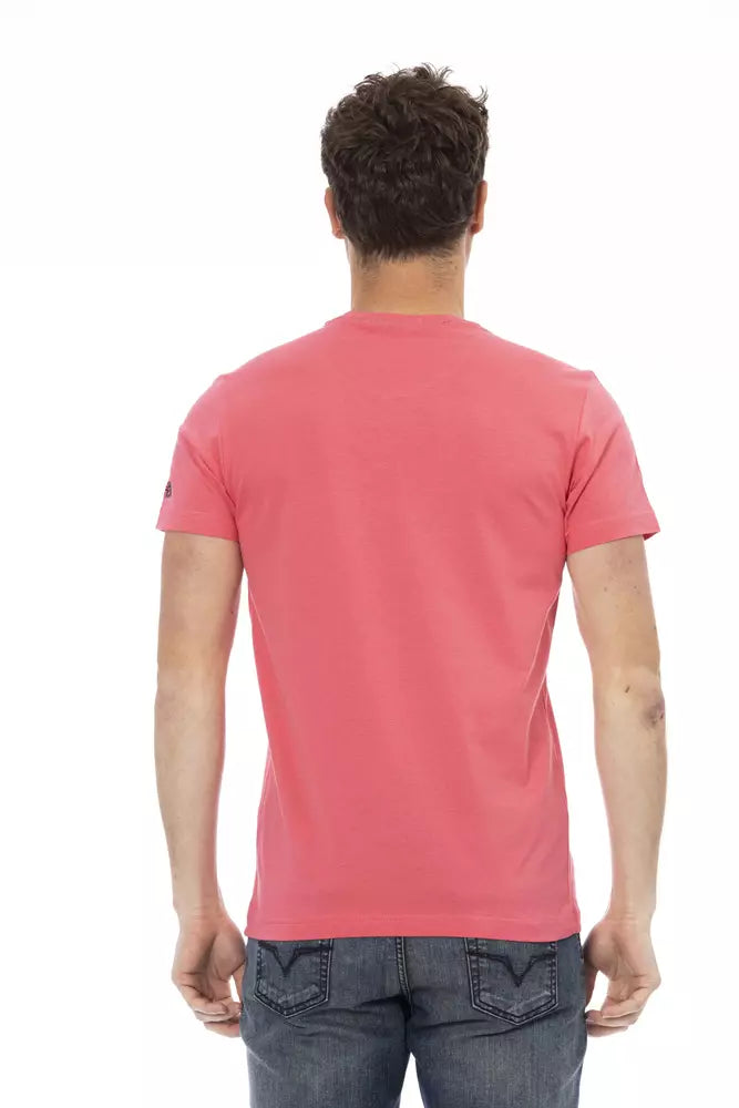 "Multicolor Cotton Men T-Shirt"