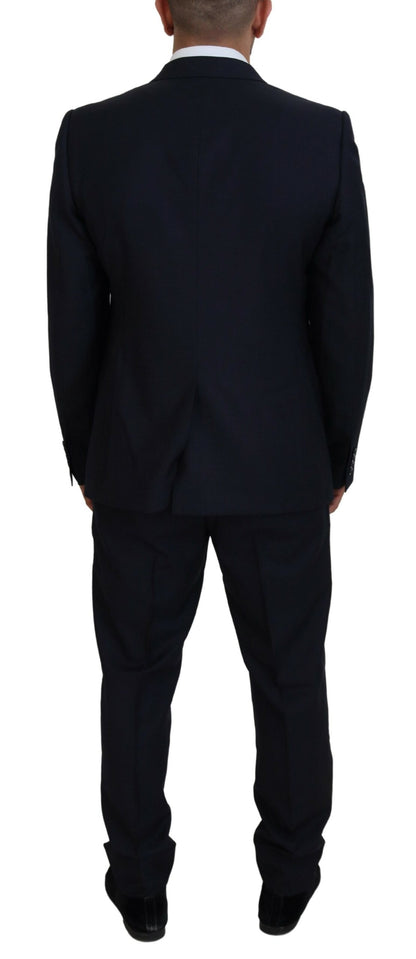Blue Single Breasted 2 Piece MARTINI Suit