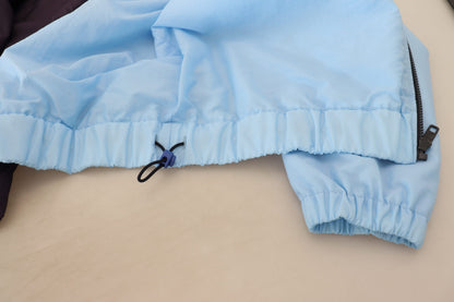 Black Blue DG Hooded Full Zip Men Jacket