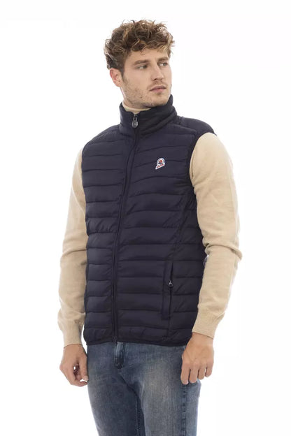 Blue Polyamide Men's Jacket