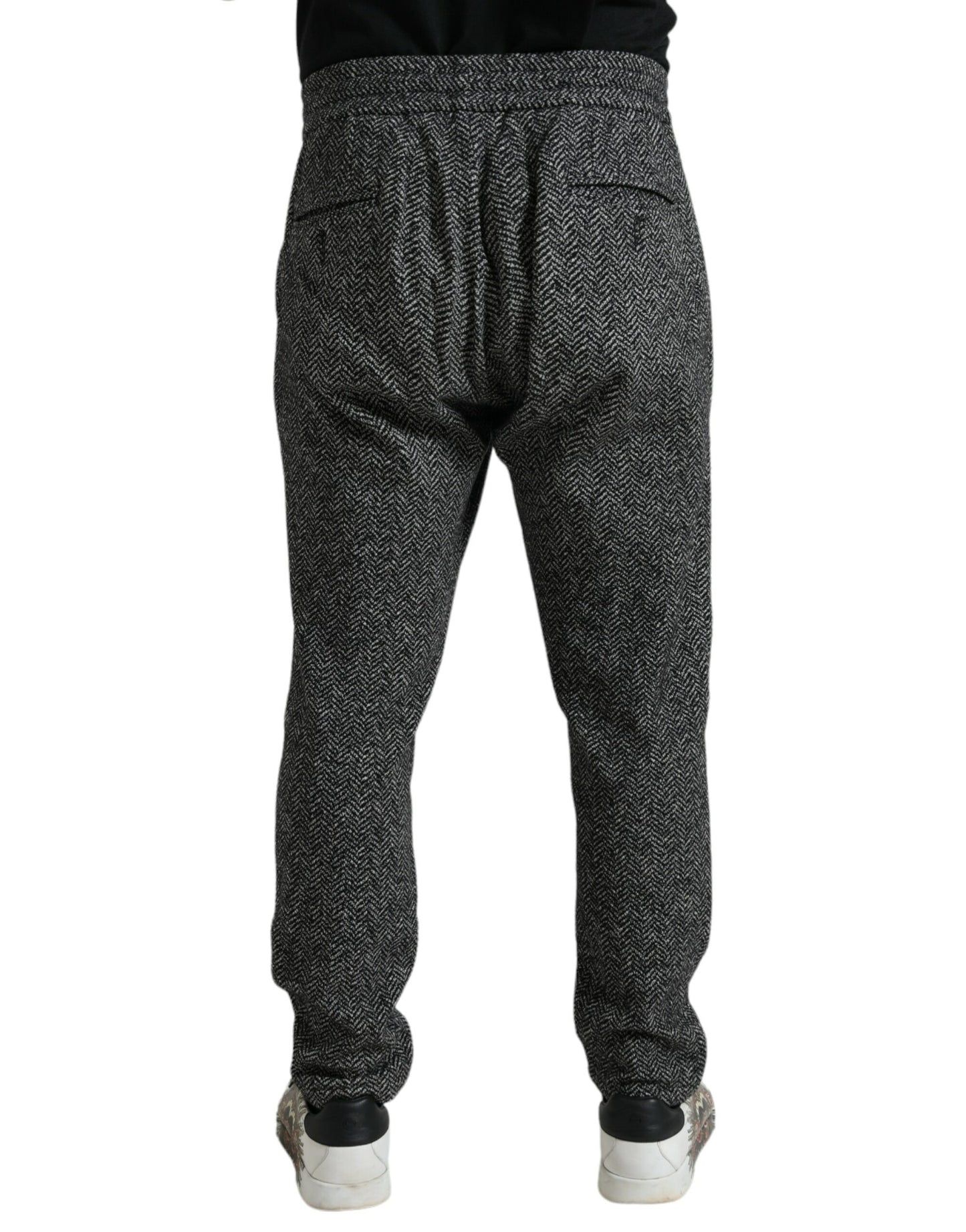 Dark Gray Fantasy Cotton Men Sweatpants Pants