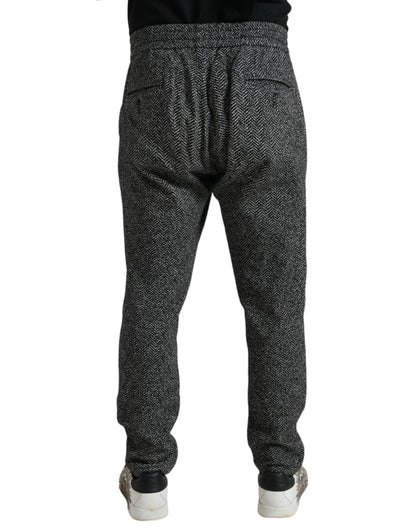 Dark Gray Fantasy Cotton Men Sweatpants Pants