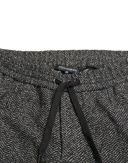 Dark Gray Fantasy Cotton Men Sweatpants Pants