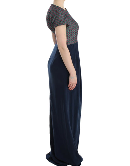 Multicolor Doris short sleeve dress