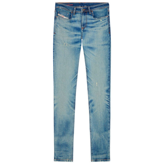 Blue Cotton Men's Skinny Jean