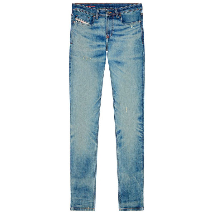 Blue Cotton Men's Skinny Jean