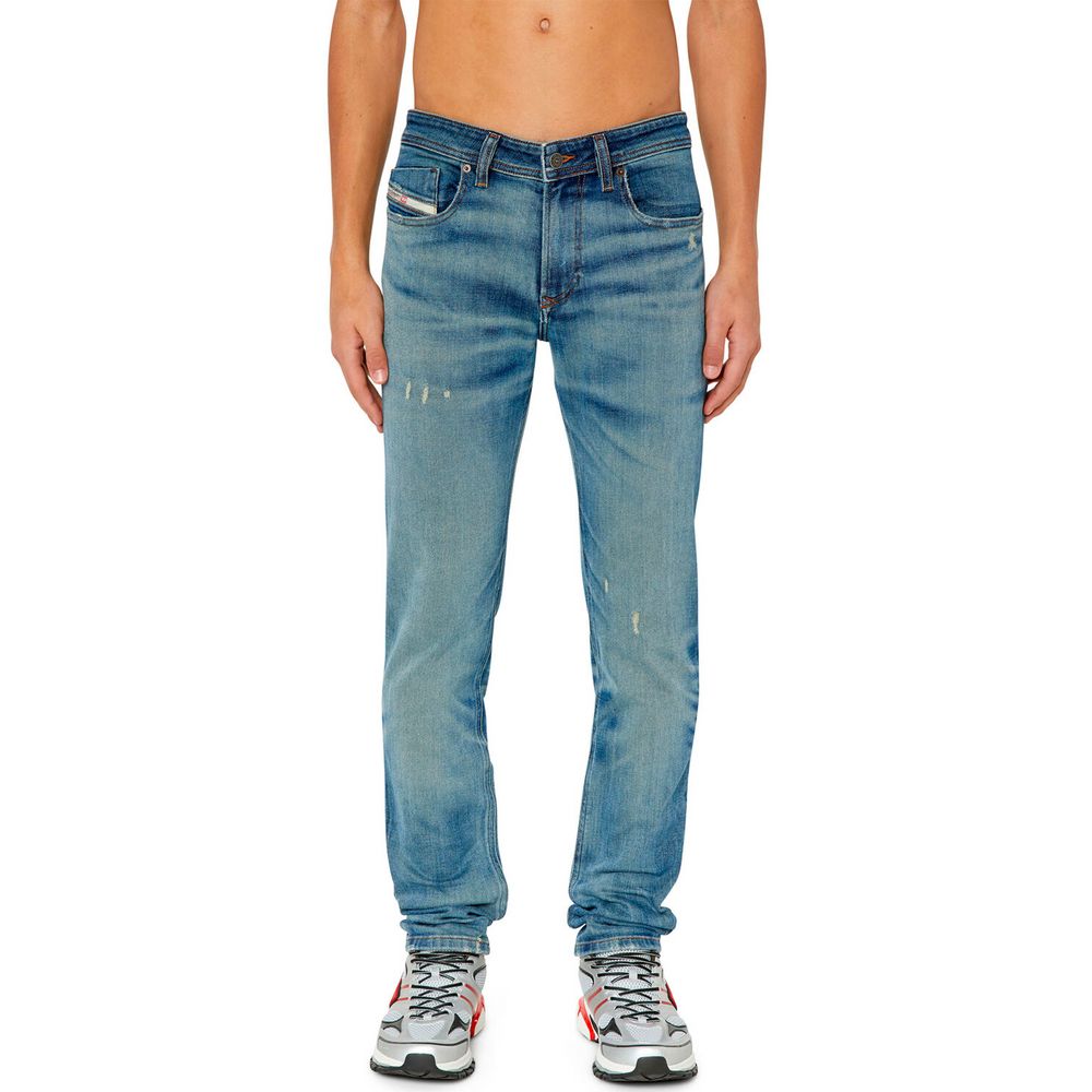 Blue Cotton Men's Skinny Jean