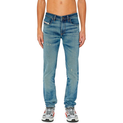 Blue Cotton Men's Skinny Jean