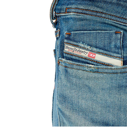 Blue Cotton Men's Skinny Jean