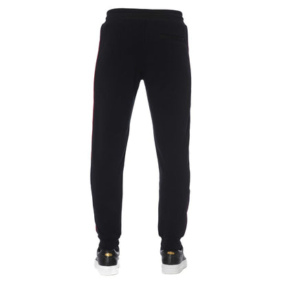 Black Cotton Men's Sports Pant