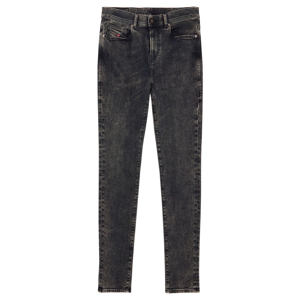 Black Cotton Men Jean