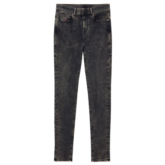 Black Cotton Men Jean