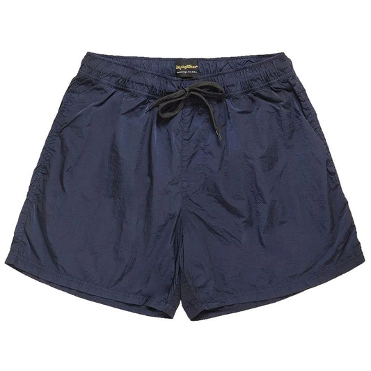 Blue Nylon Men Swim Trunk
