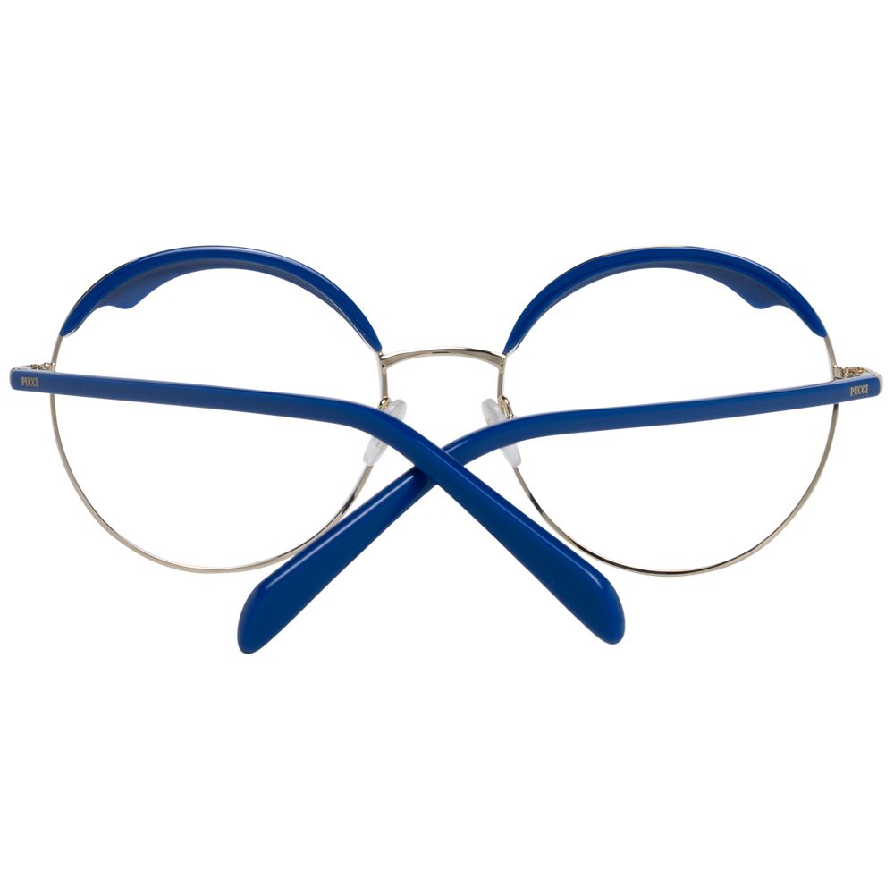 Blue Metal & Plastic Glasses (Frames)