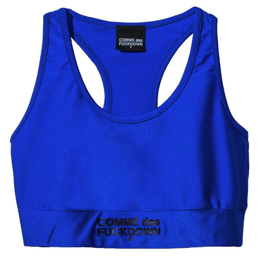 Blue Nylon Women Top