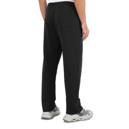 Black Cotton Men Sweatpant
