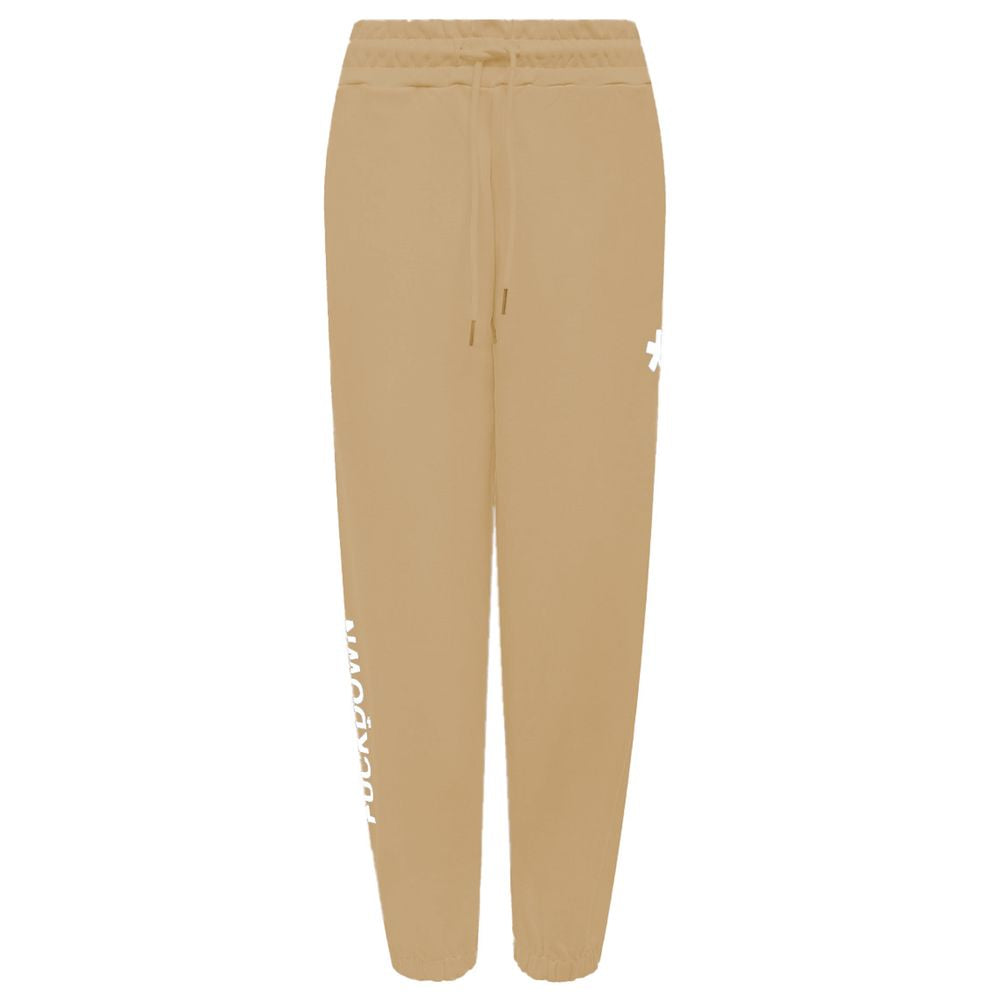 Brown Cotton Women Pants