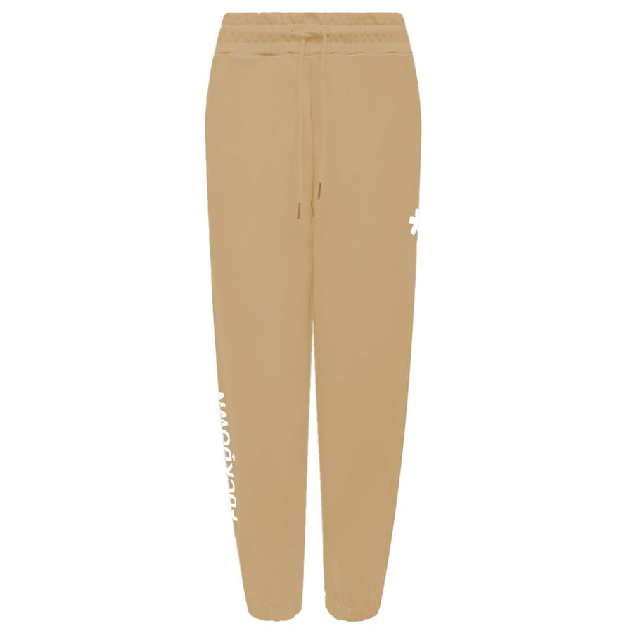Brown Cotton Women Pants
