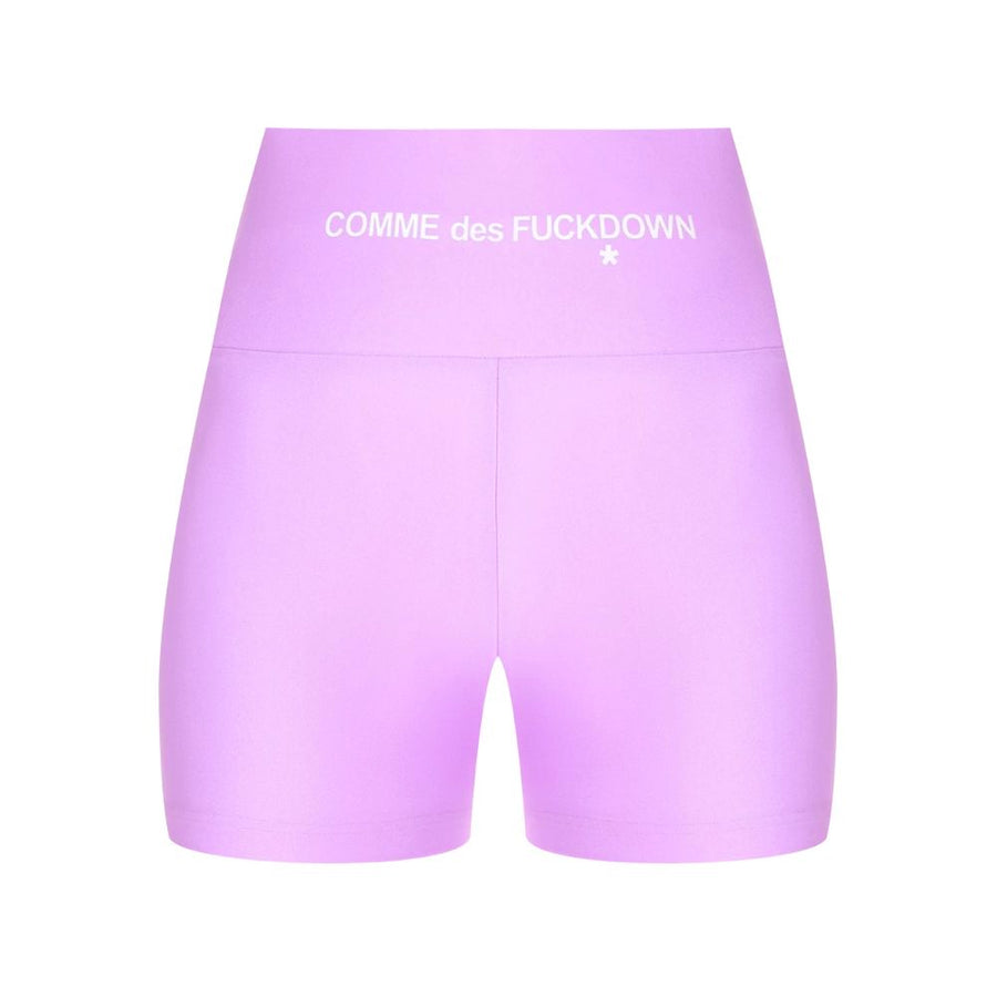 Purple Polyester Short